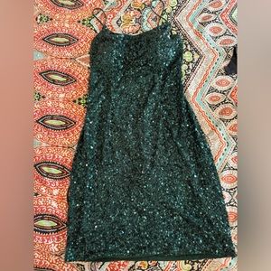 Primavera Homecoming Dress, size 6, Forrest Green.
